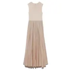 SNIDEL ニットシアースカートドッキングワンピース