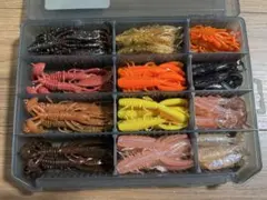 エラストマーワーム まとめ売り（スクーパーフロッグ、クジャラ