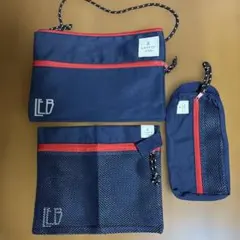 LANVIN en Bleu ポーチ 3点セット ネイビーのサムネイル