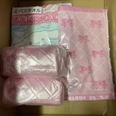 サンリオキャラクターズ　当りくじ　マイスウィートピアノ　マイメロディ　ポーチ