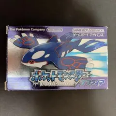 GBA版ポケットモンスター サファイア 動作確認済み　箱説明書付き