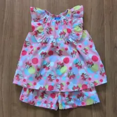Disney ミニーマウス セットアップ 女の子 100cm