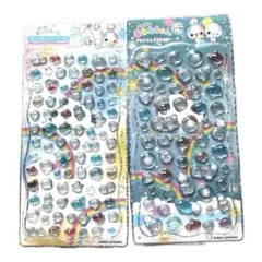 残りわずか　あわわちゃん プチドロップシール 2点セット 硬い　ミニ　インポート
