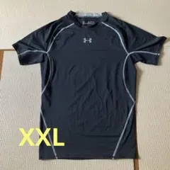 アンダーアーマー　インナーXXL ブラック　半袖