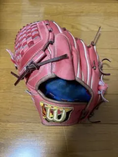 新品 日本製 ウィルソン デュアル 小指二本入れ 87型 硬式 内野用