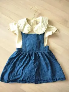 petit main ジャンパースカート 80サイズ