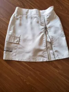 sister jenni girl ベージュスカート ジッパー付き140cn