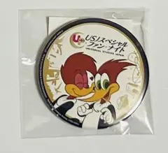 ウッディ・ウッドペッカー 缶バッジ ユニバーサル・スタジオ・ジャパン ①