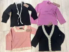 コムサイズム長袖服4枚セット 80cm