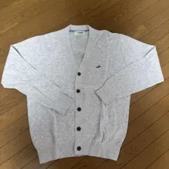 Crocodile カーディガン グレー Mサイズ 綿100%のサムネイル