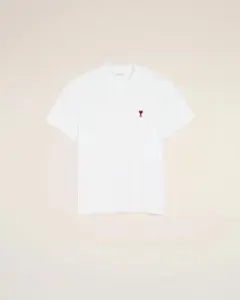 amiparis アミパリ　ホワイトコットンTシャツ　綿100のサムネイル