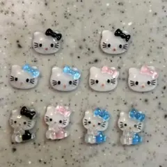 キティちゃんネイルパーツ