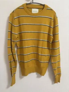 AMERICAN EAGLE ストライプニットセーター