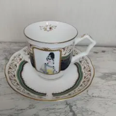 華椿倶楽部 Esprit d'Erte カップ・ソーサーセット 資生堂