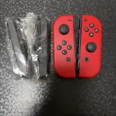 任天堂スイッチ　joy-con マリオレッド左(L)＆右(R)セット ジャンク品