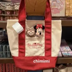 上海ディズニー限定 ダッフィーシェリーメィー トットバッグ - メルカリ