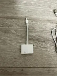 Apple USB-C HDMI変換アダプター 2ポート ホワイト