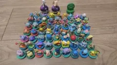 ポケモン スタンプ フィギュア 63個＋オマケ