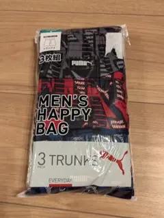 PUMA　メンズ　トランクス　L　3枚組　下着　パンツ　前開き　新品