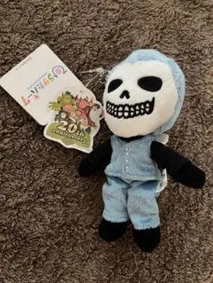 ひらかたパーク　ドクロっちょ　ぬいぐるみバッジ