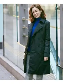 美品 iCB シームレス トレンチダウンコート