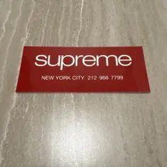 supremeシュプリームステッカー非売品ノベルティ希少シールのサムネイル