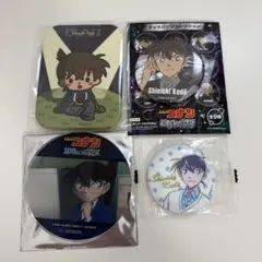 名探偵コナン 工藤新一 缶バッジ コースター まとめ売り
