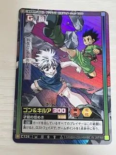 HUNTER×HUNTER カードダスハイパーバトル　ゴン＆キルア