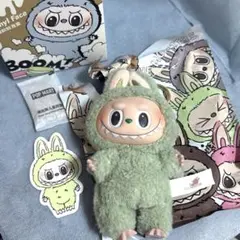 【正規品】Labubu ラブブ マカロン GreenGrape グリーン 正規品】 LABUBU ラブブ マカロン Green Grape グリーン - メルカリ
