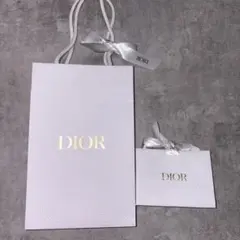DIOR ショッパー 2点セット リボン付き ギフト用 美品