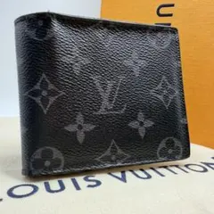 ルイヴィトン◆ポルトフォイユ◆マルコ◆モノグラム◆折り財布 LOUIS VUITTON（ルイ・ヴィトン） モノグラム エクリプス