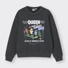 ウォッシュドスウェットプルオーバー QUEEN