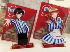 Wendy's アクリルスタンドゆあんくん &えとさん