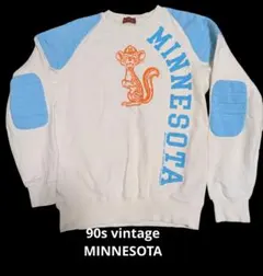 90s ビンテージMINNESOTA ミネソタ大学 カレッジスウェット