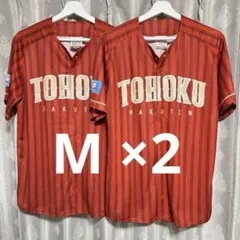 楽天イーグルス　TOHOKU PRIDE ユニフォーム M 2枚セット