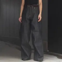 sugarhill Modern Denim Pants Wide Cut