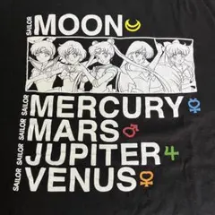 セーラームーン オフィシャル USA企画 Tシャツ アニメT 00s 希少