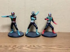 仮面ライダー フィギュア ３点セット 初代 V3 パンプレスト