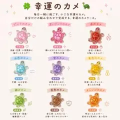 幸運の亀 20個セット スマホアクセサリー 행운거북이 夜光