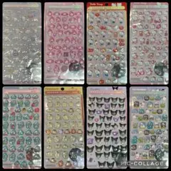 ボンボンドロップシールミニ　mini サンリオ　はぴだんぶい　キティ　ポムポム