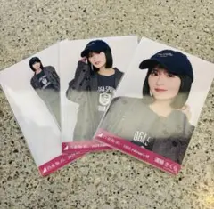 乃木坂46 生写真 遠藤さくら オーバージャケット ＋ キャップ コンプ