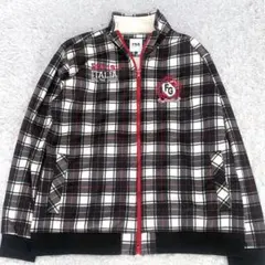 極美品【FILA GOLF】ゴルフウェア　裏起毛　チェック　パーカー