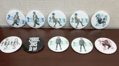 2BRO×3NS 缶バッジ 2BROセット 2BRO×3NS 缶バッジ 2BROセット - メルカリ