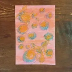 手描きイラスト ポストカード