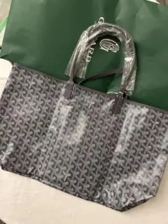 【GOYARD】サンルイ PM グレー トートバッグ ポーチ付 パリ直営店のサムネイル