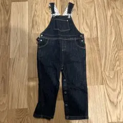 PETIT BATEAU デニムオーバーオール 24m
