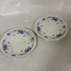渓南陶器(ケイナンチャイナ) ソーサー2枚