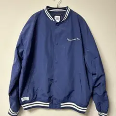 VISION STREET WEAR ナイロンスタジャン ネイビー