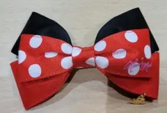 ディズニーランド購入　ミニーヘアクリップ　未使用品