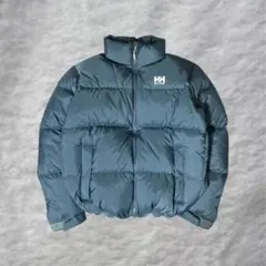 【神スペック】肉厚 アルパインダウン ブルー ヘリーハンセン モンベル ヌプシ
